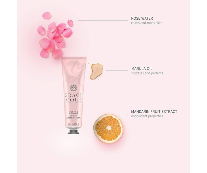Wild Fig & Pink Cedar Hand & Nail Cream - 30ml
