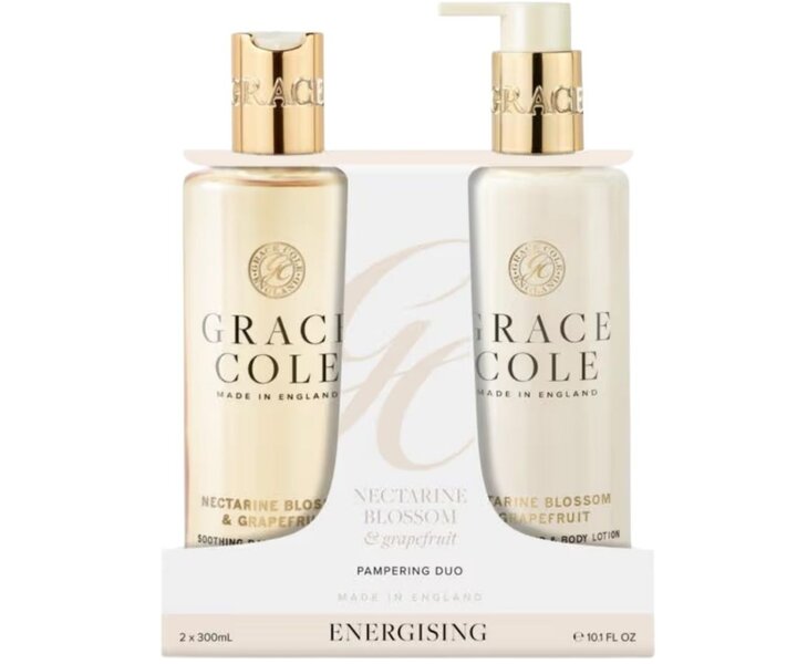 Nectarine Blossom & Grapefruit Hand Care Duo - 300+300ml