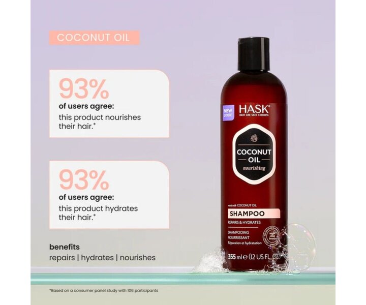 Coconut Oil Nourishing Shampoo - 355ml