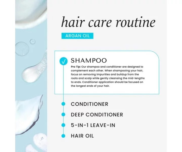 Argan Oil Repairing Shampoo - 355 ml