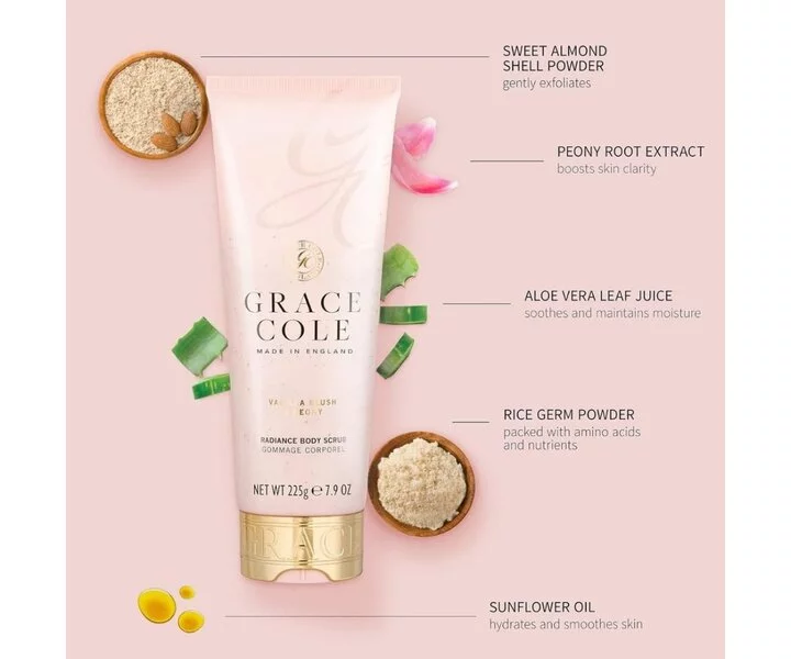 Vanilla Blush & Peony Body Scrub - 225gr