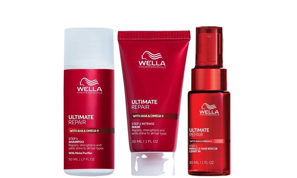 Wella Ultimate Repair Set de Luxe Travelsize delivered