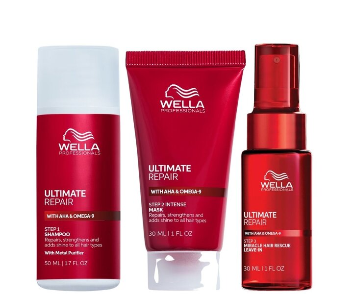Wella Ultimate Repair Set de Luxe Travelsize delivered