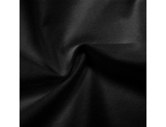 Brandvertragend flanel zwart