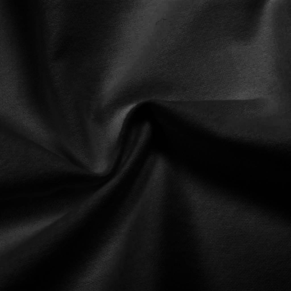 Brandvertragend flanel zwart