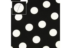 Stippen Zwart-wit groot