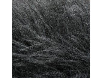 Imitatiebont Stof Langhaar Antraciet
