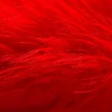 Imitatiebont Stof Langhaar Rood – Voor Kleding, Kostuums & Decoratie