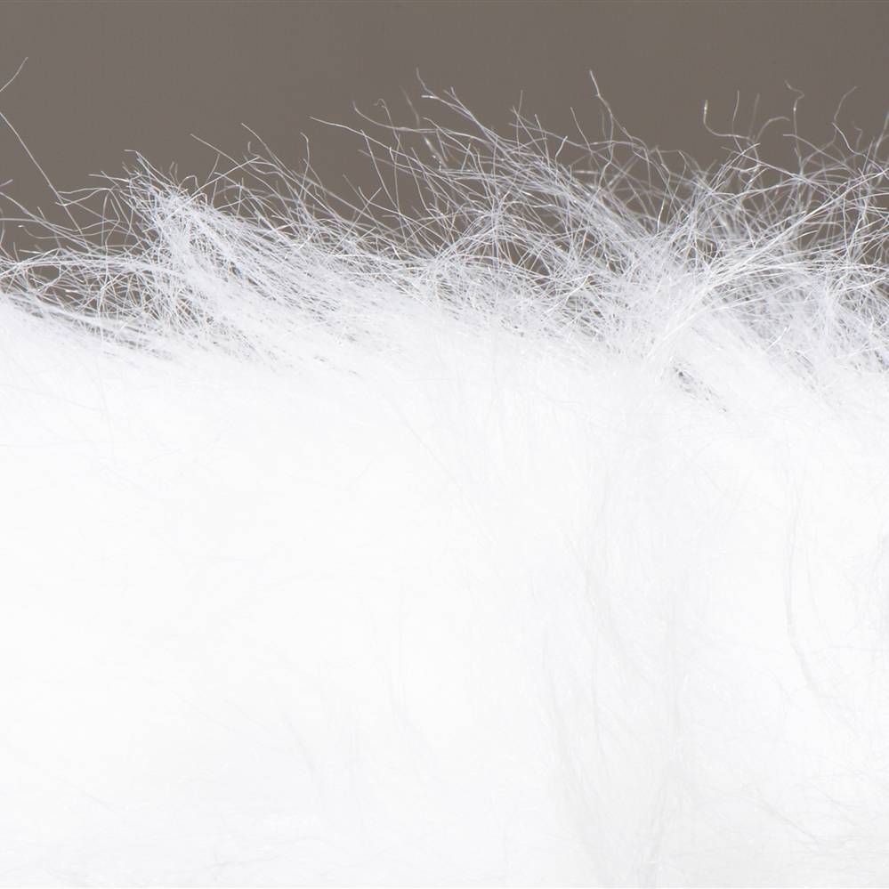 Imitatiebont Stof Langhaar Wit – Voor Kleding, Kostuums & Decoratie