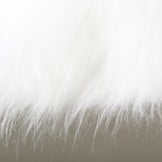 Imitatiebont Stof Langhaar Wit – Voor Kleding, Kostuums & Decoratie