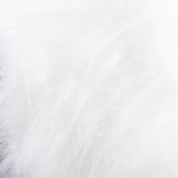 Imitatiebont Stof Langhaar Wit – Voor Kleding, Kostuums & Decoratie