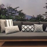 Outdoor Sunproof Stof, Negril Navy