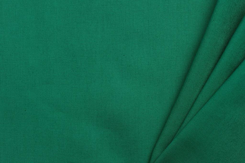 Uni katoen stof groen