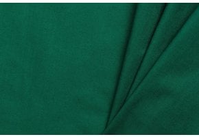 Uni katoen stof donkergroen