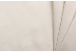 Uni katoen stof creme