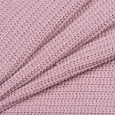 Gebreide stof, Big Knit Cable Poederroze