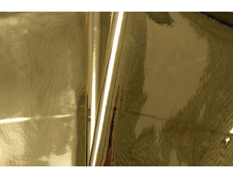 Imitatieleer Bekleding Shiny Gold