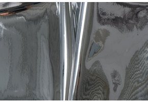 Imitatieleer Bekleding Shiny Zilver