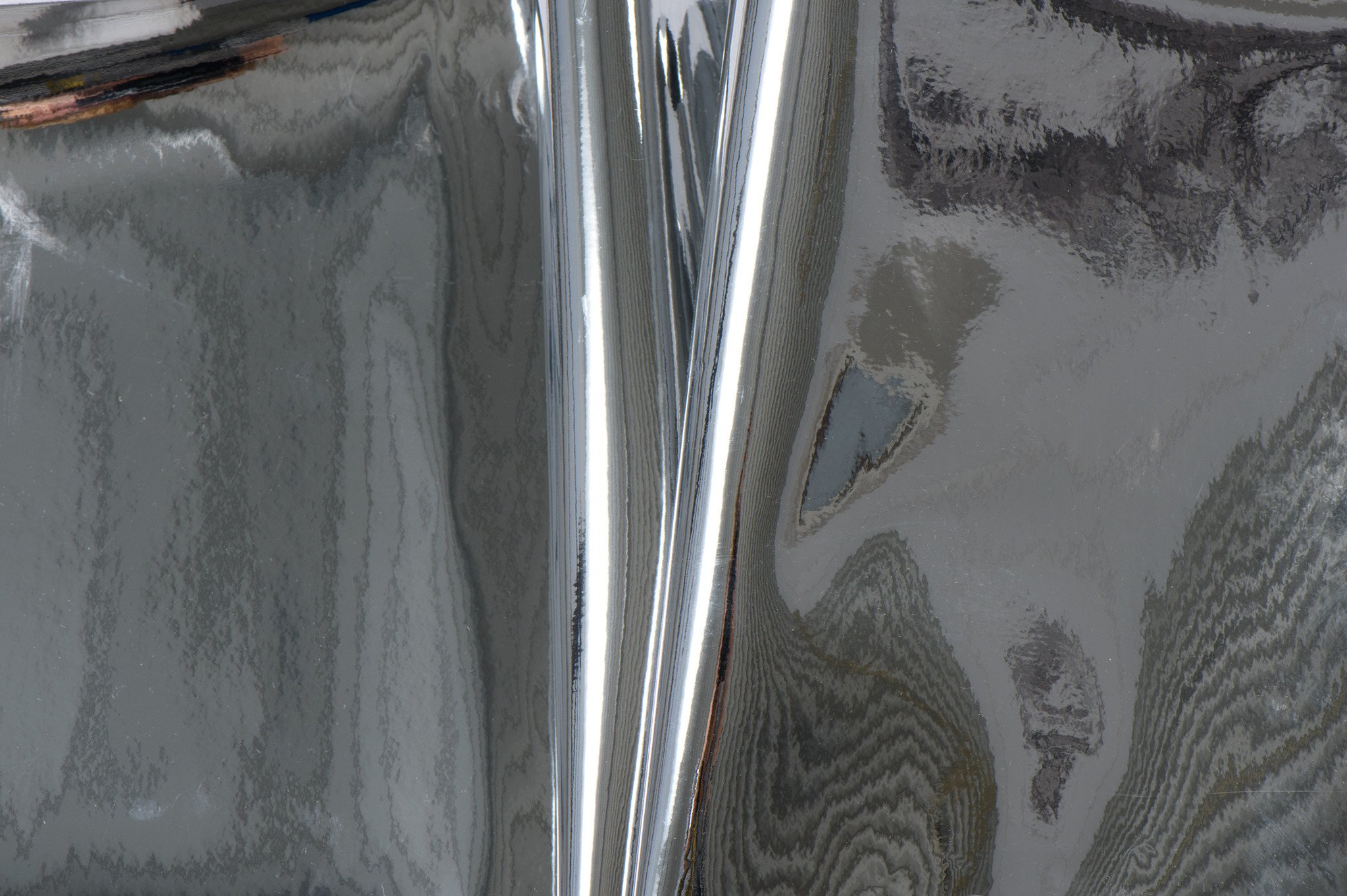 Imitatieleer Bekleding Shiny Zilver