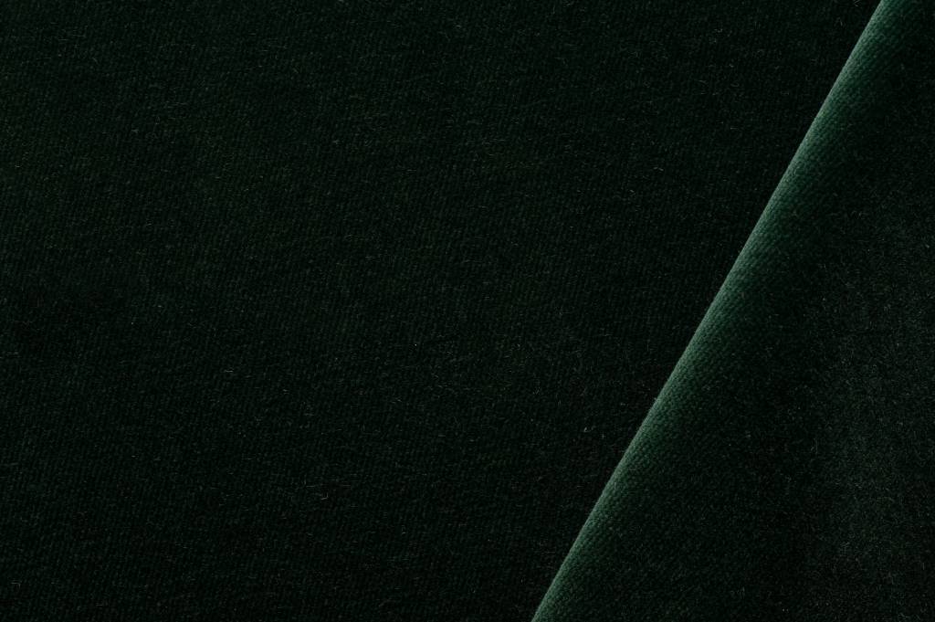 Fluweel Stof Donkergroen – Zacht, Mat & Luxe Katoenvelours