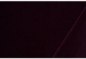Fluweel Stof - Aubergine