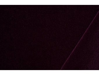 Fluweel Stof - Aubergine