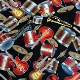 Katoen stof, Muziek instrumenten