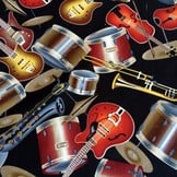 Katoen stof, Muziek instrumenten