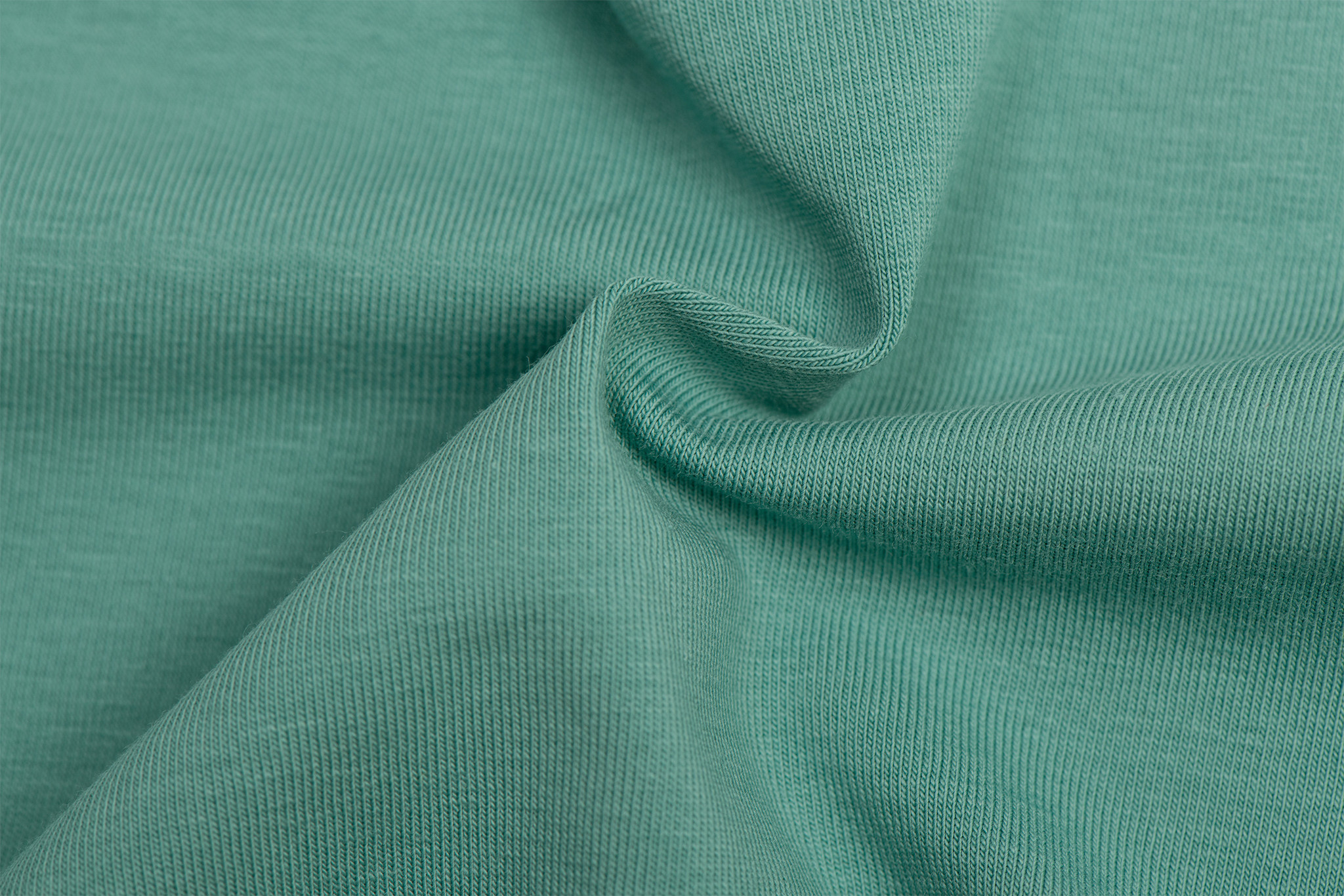Organic Jersey Uni Old Green