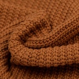 Gebreide stof, Big Knit Cable Cognac