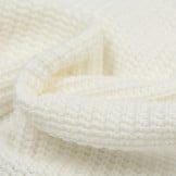 Gebreide stof, Big Knit Cable Ecru