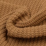 Gebreide stof, Big Knit Cable Camel