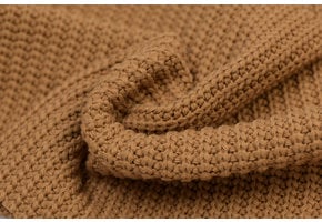Gebreide stof, Big Knit Cable Camel