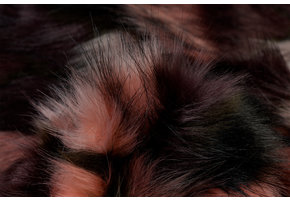 Imitatiebont Zwart / Gekleurd