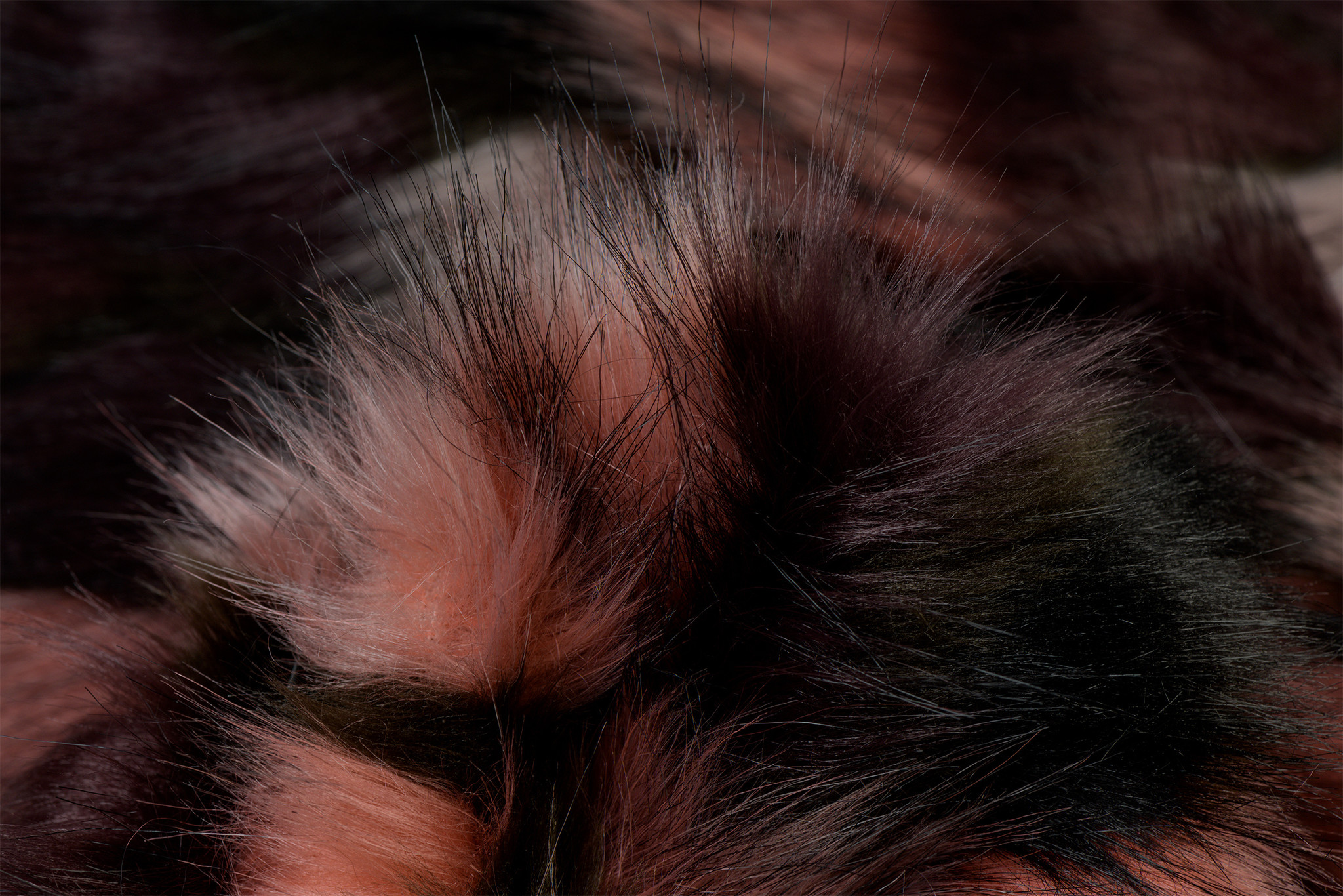 Imitatiebont Zwart / Gekleurd