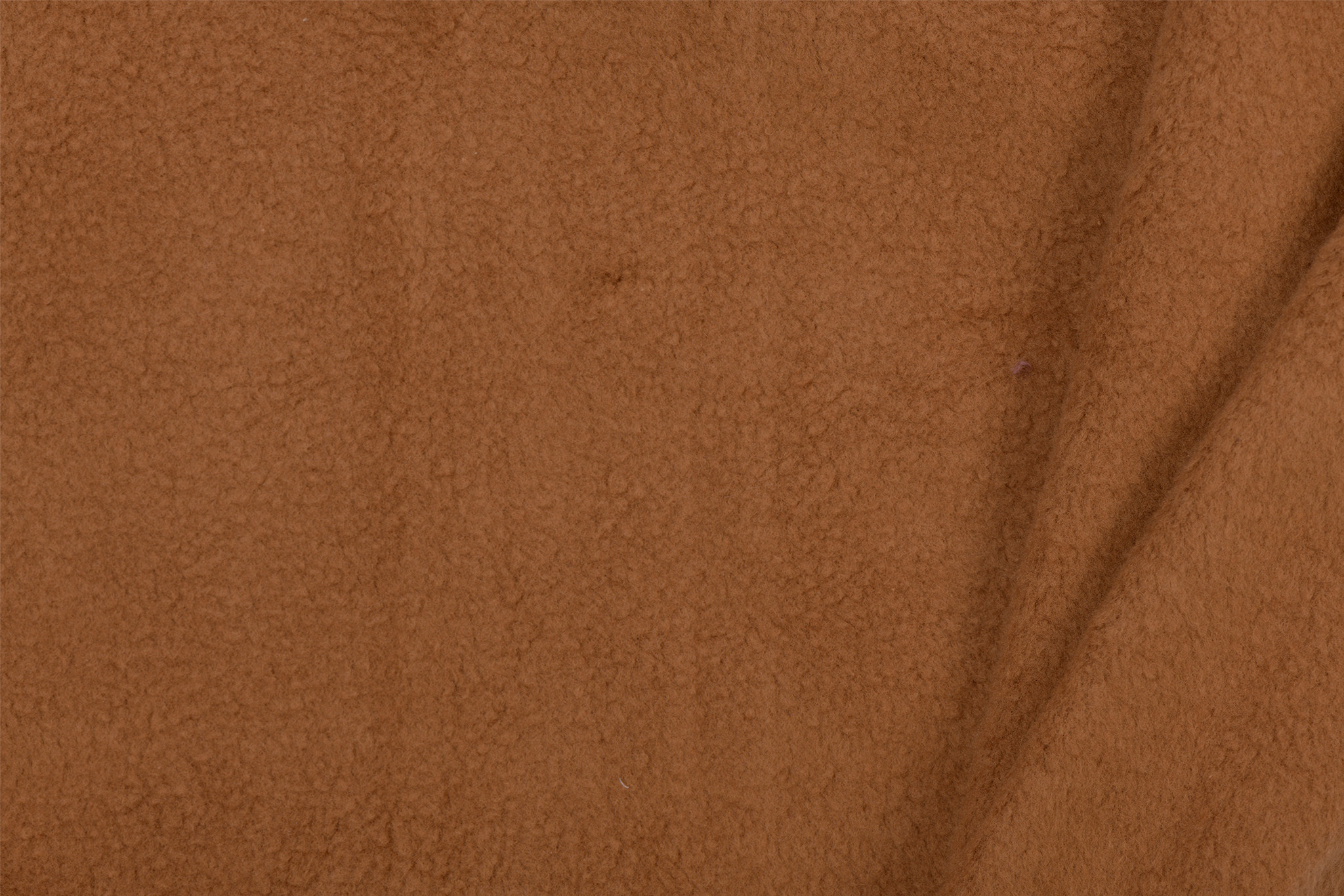 Fleece Katoen Camel