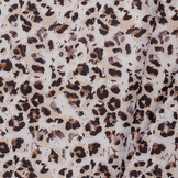 Katoen Poplin Leopard Animal Skin