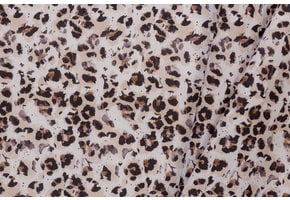 Katoen Poplin Leopard Animal Skin