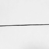 Elastiek Rond 3 mm Zwart