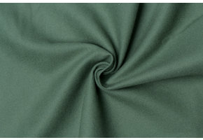 Katoen Flanel Uni Oud groen