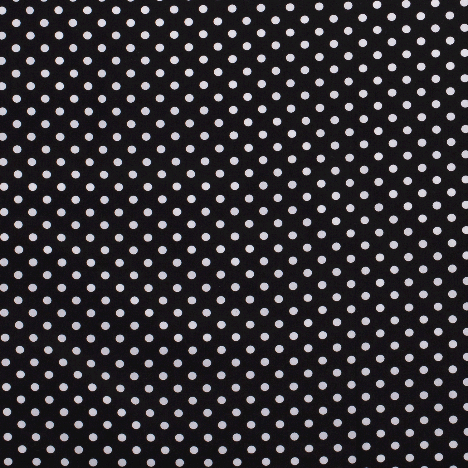 Katoen middel stip zwart
