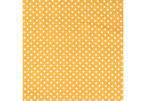 Katoen middel stip geel