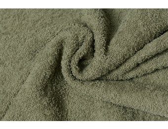 Badstof Heavy Terry Olijf