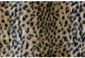 Imitatiebont Stof Korthaar Baby Leopard