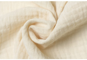 Baby Cotton – Mousseline Stof - Naturel