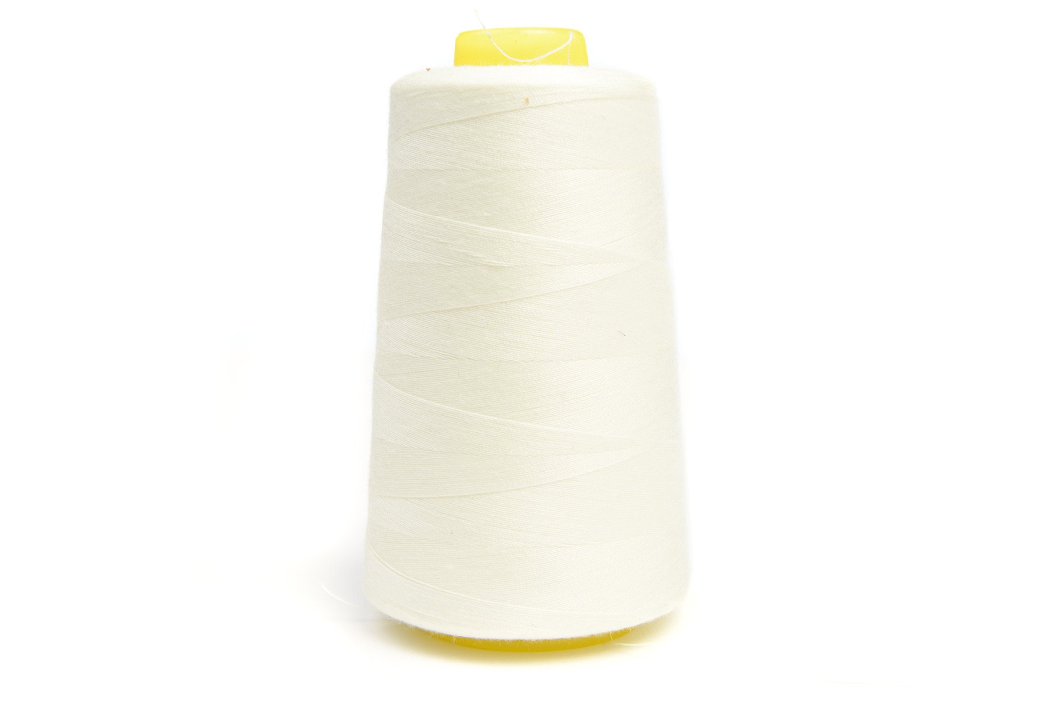Lockgaren Ecru – Sterk Polyester Overlockgaren (3000 Yards)