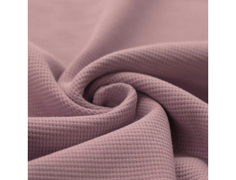 Wafel Jersey Stof Oud Rose
