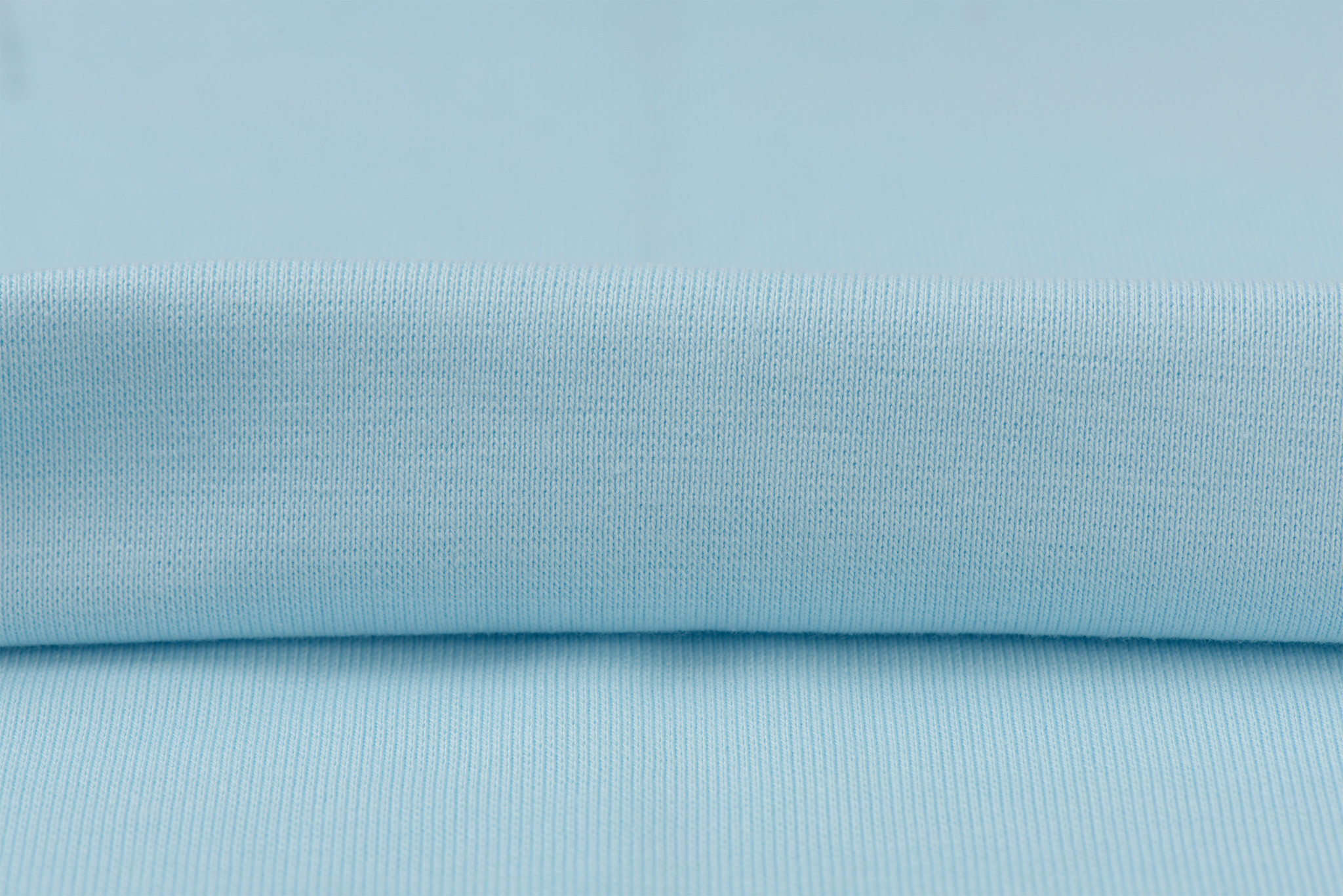 Organic Boordstof Light Blue