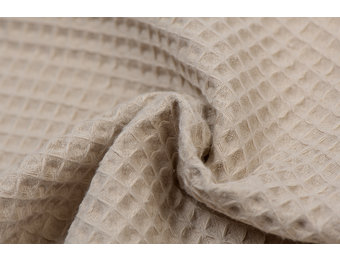 Wafel Katoen, Light Taupe