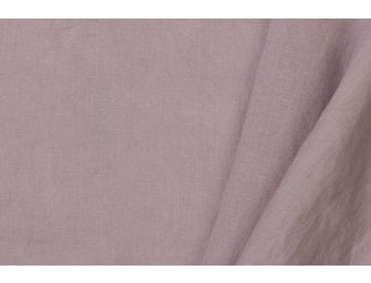 Fijne Linnen Stof (Stone Washed) Oud Roze